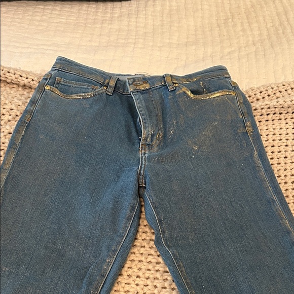 Frame Denim Women's Mini Boot Crop Jeans - Picture 2 of 8